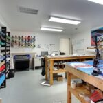 Inside signage and graphic shop