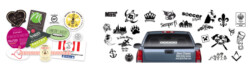 Die Cut Decals, Bumper Stickers, Custom Made & Designed, Solid Color or Digitally Printed Auto Restyling